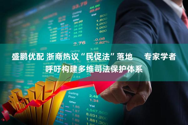 盛鹏优配 浙商热议“民促法”落地     专家学者呼吁构建多维司法保护体系